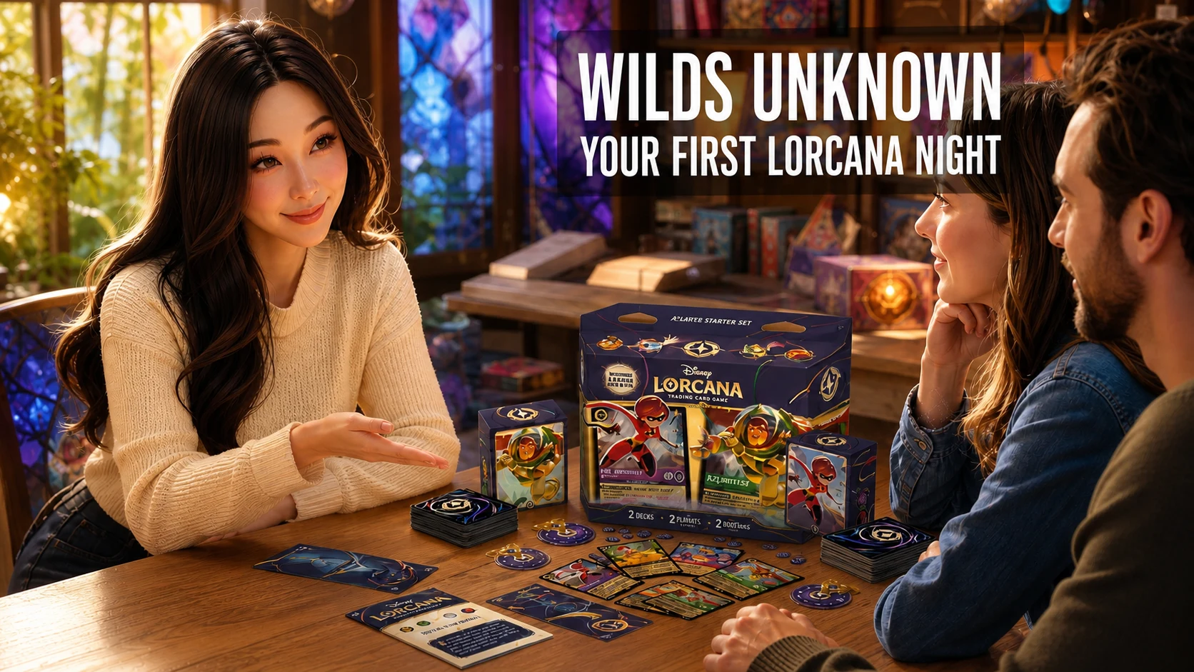 Disney Lorcana Wilds Unknown Beginner Guide 2026: Gateway vs Two-Player Starter, Trove, or Booster Box?