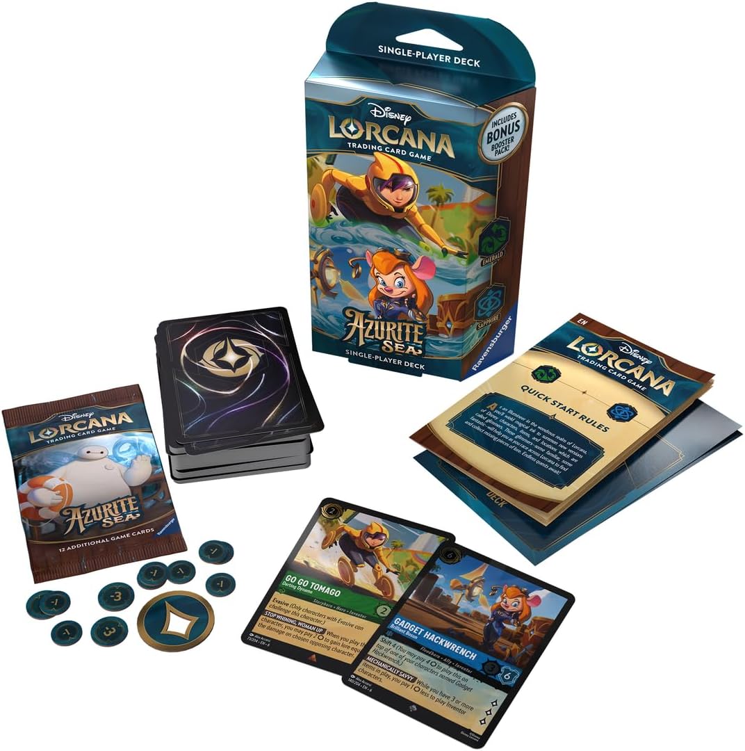 Azurite Sea – Emerald & Sapphire Starter Deck