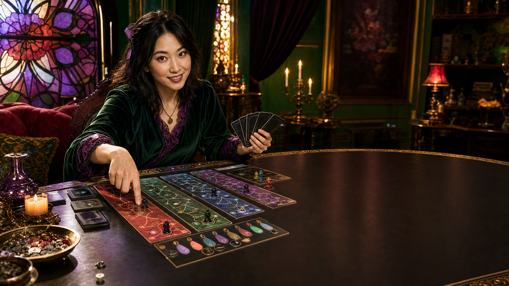 Yumi, The Hostess — welcoming