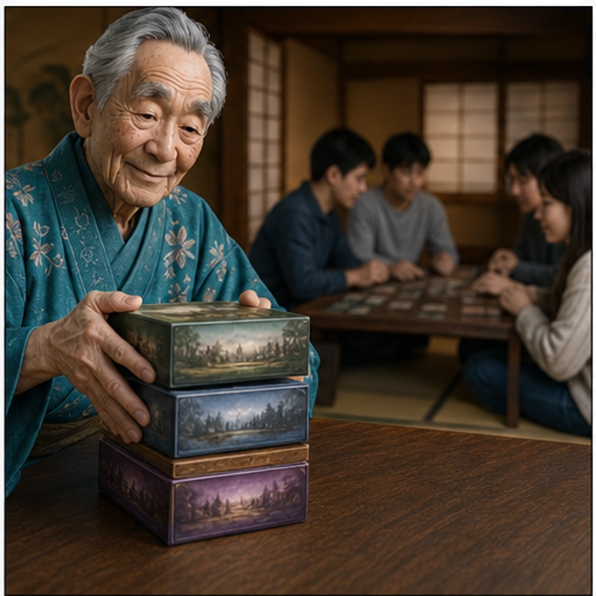 Kenji, The Sensei — hosting the first complete game with a readable table