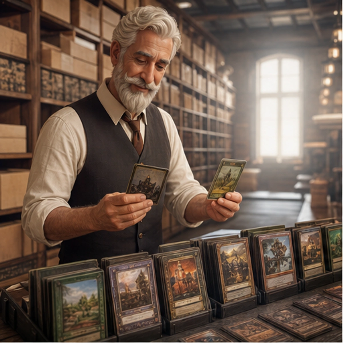 Robert, The Keeper — opening the right box for a first session