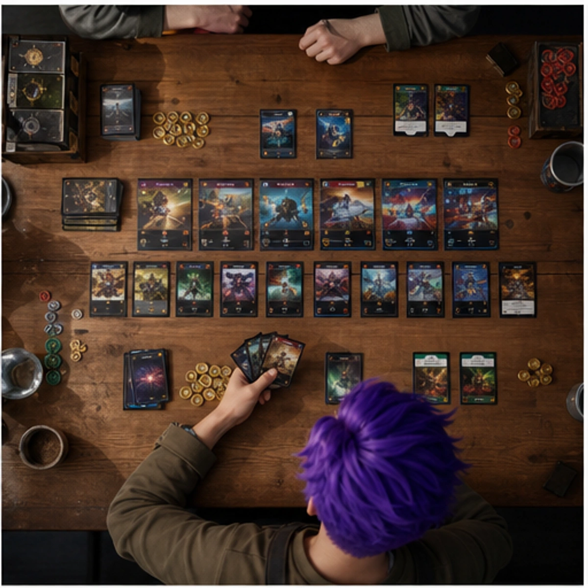Dax, The Critic — side-by-side table clinic with components in use