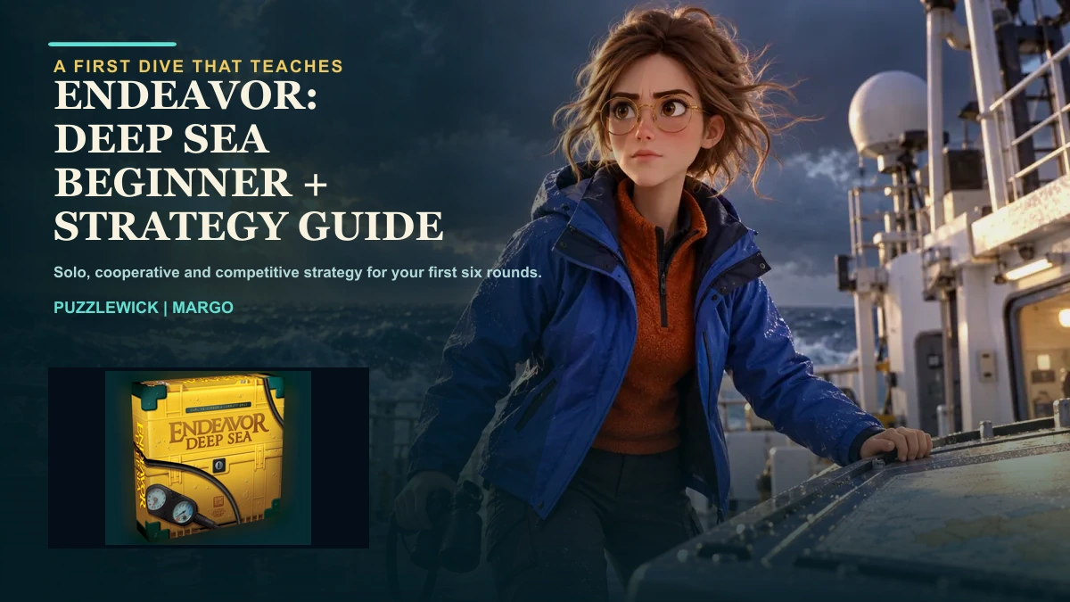 Endeavor: Deep Sea Beginner and Strategy Guide: How to Play, Solo, Co-op and Competitive Tips