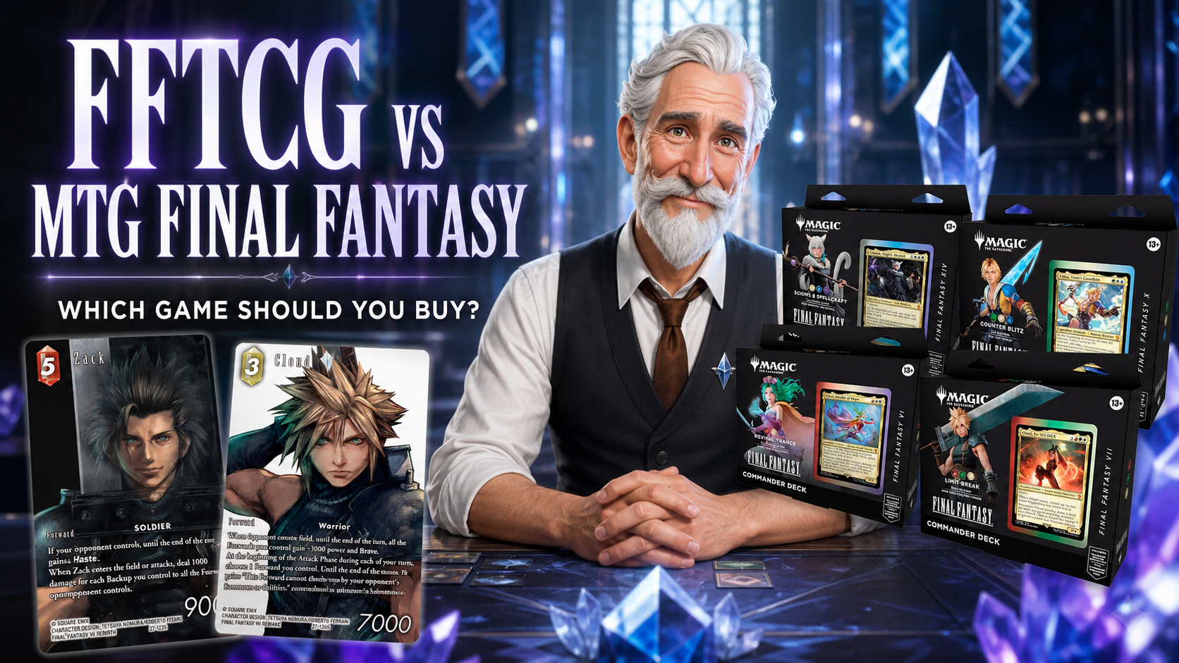 Final Fantasy TCG vs Magic Final Fantasy: Which Card Game Should FF Fans Buy in 2026?