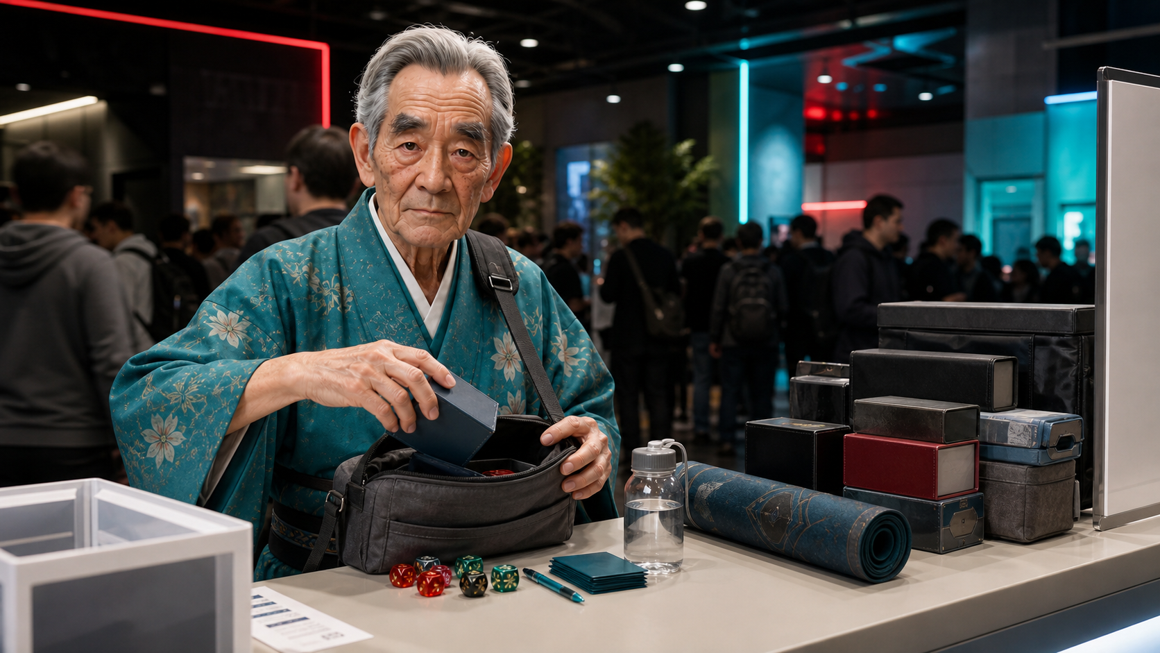 Kenji, The Sensei — packing the proven essentials after a real Armory night