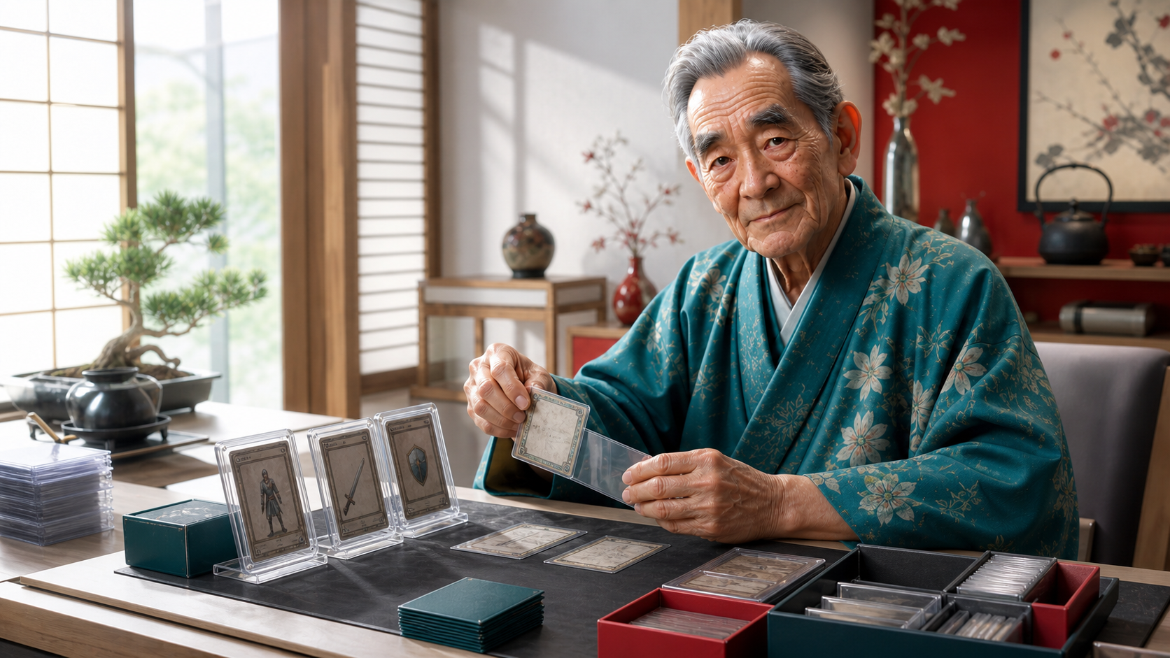 Kenji, The Sensei — demonstrating protection levels by card touch rate