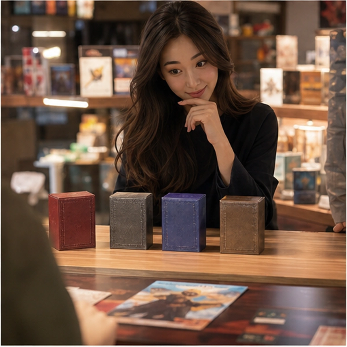 Yumi, The Hostess — hosting the first complete game with a readable table