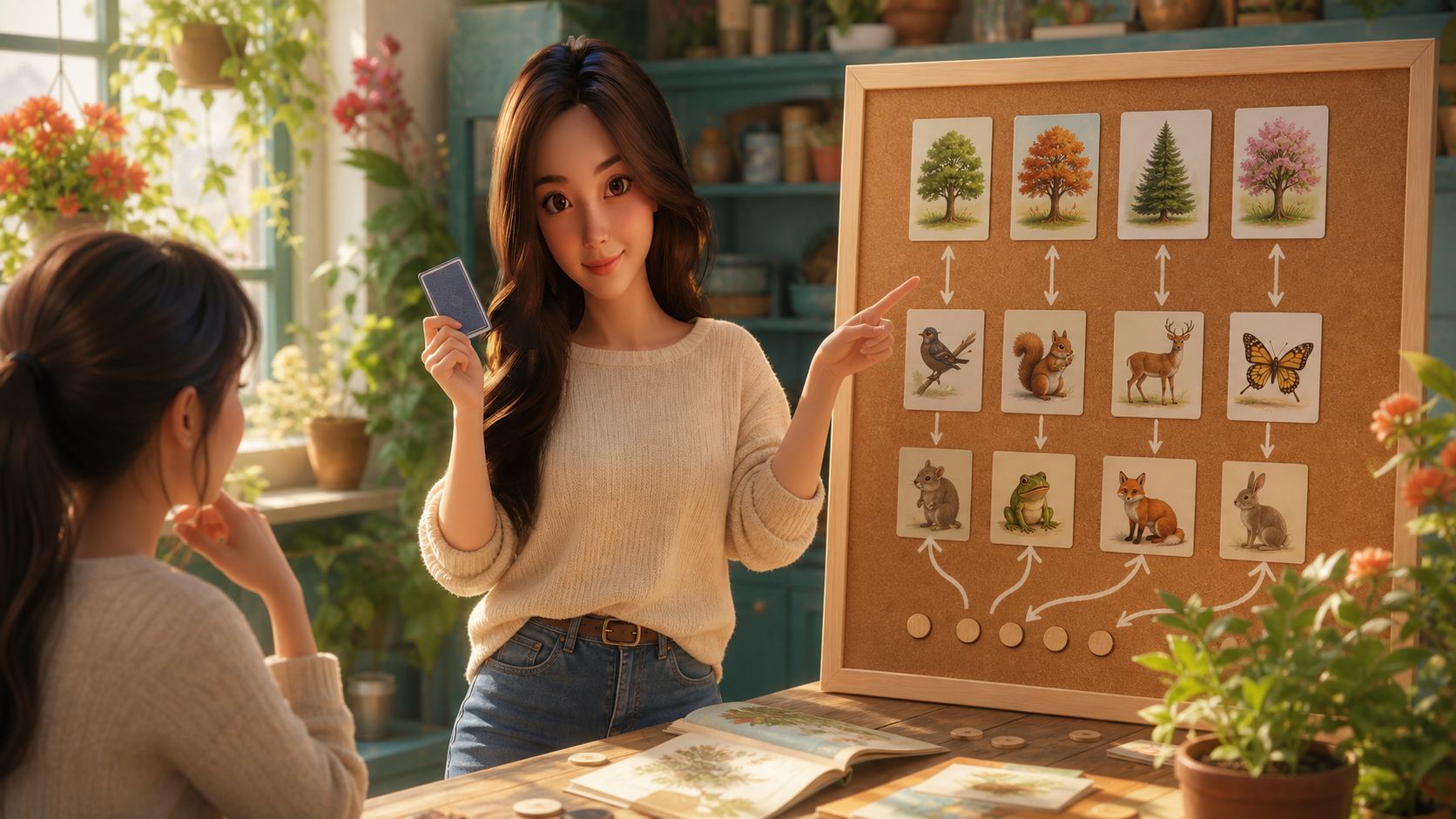 Yumi, The Hostess — instructional