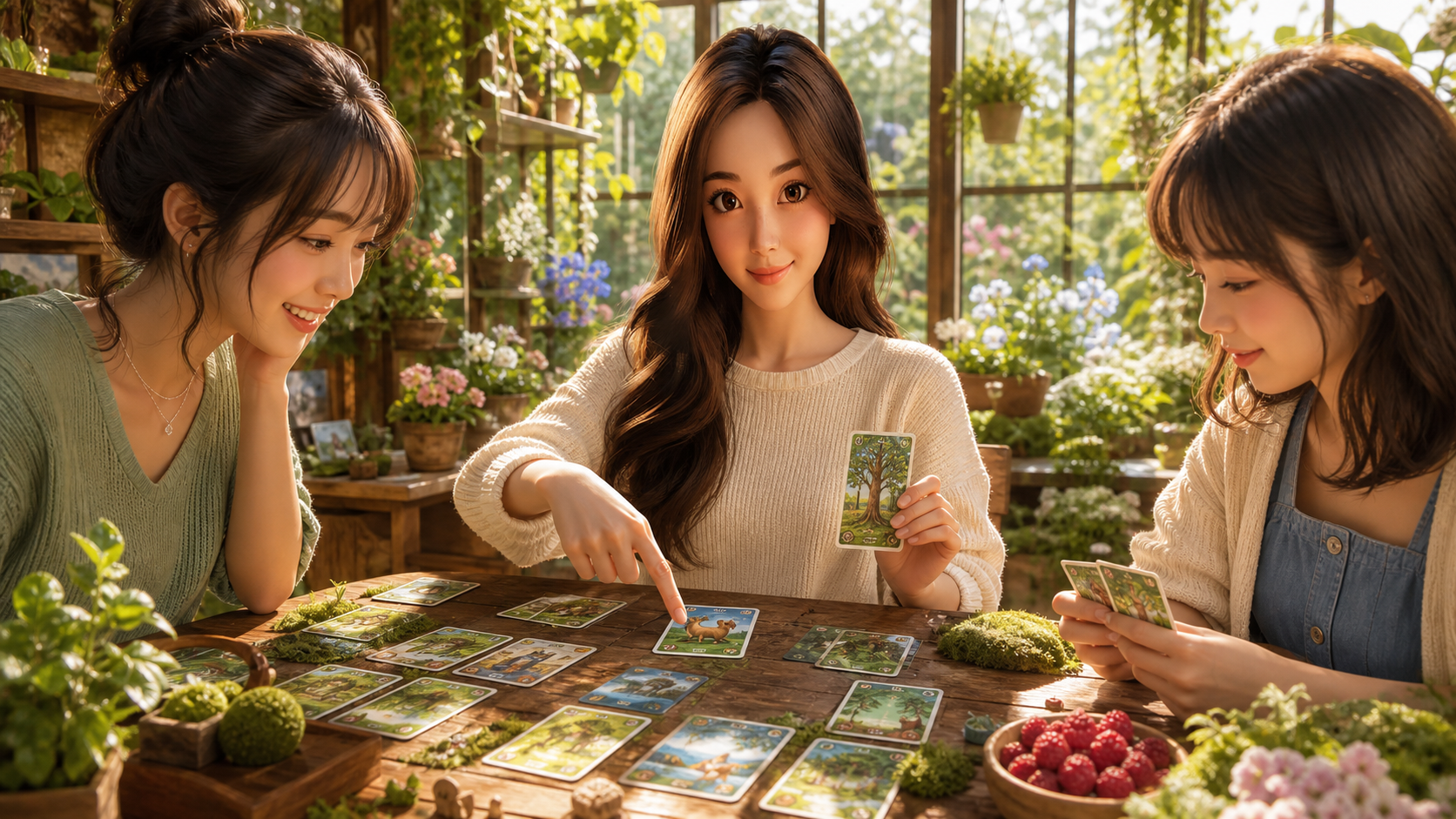 Yumi, The Hostess — welcoming