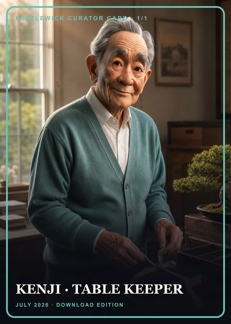 Kenji, The Sensei