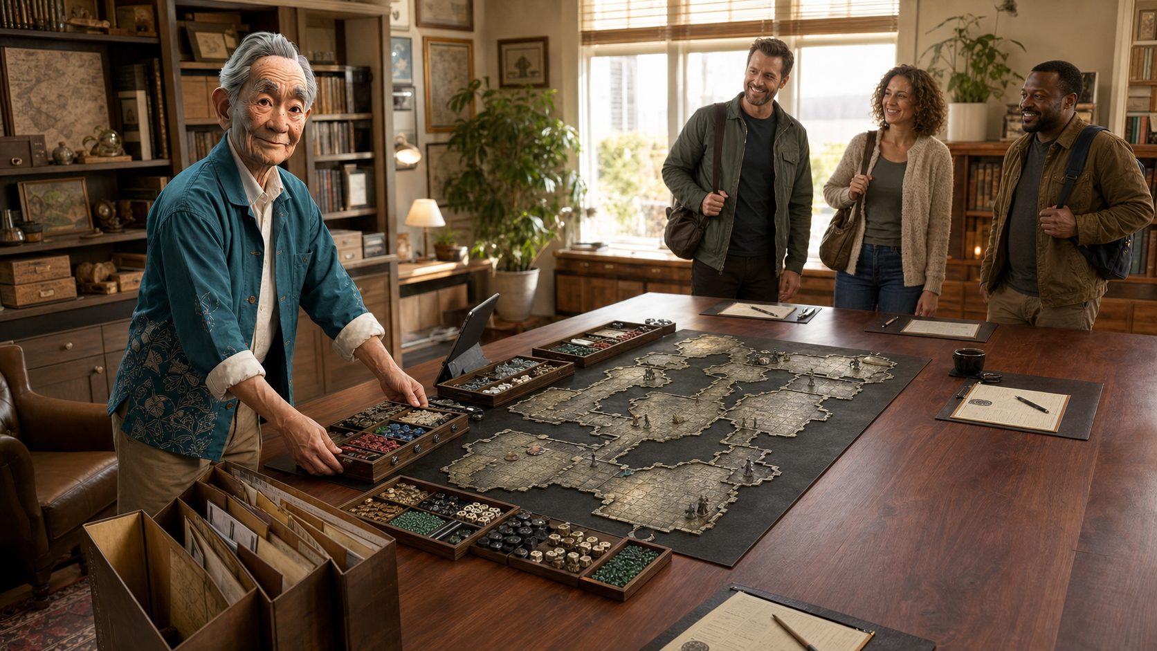 Kenji, The Sensei — instructional