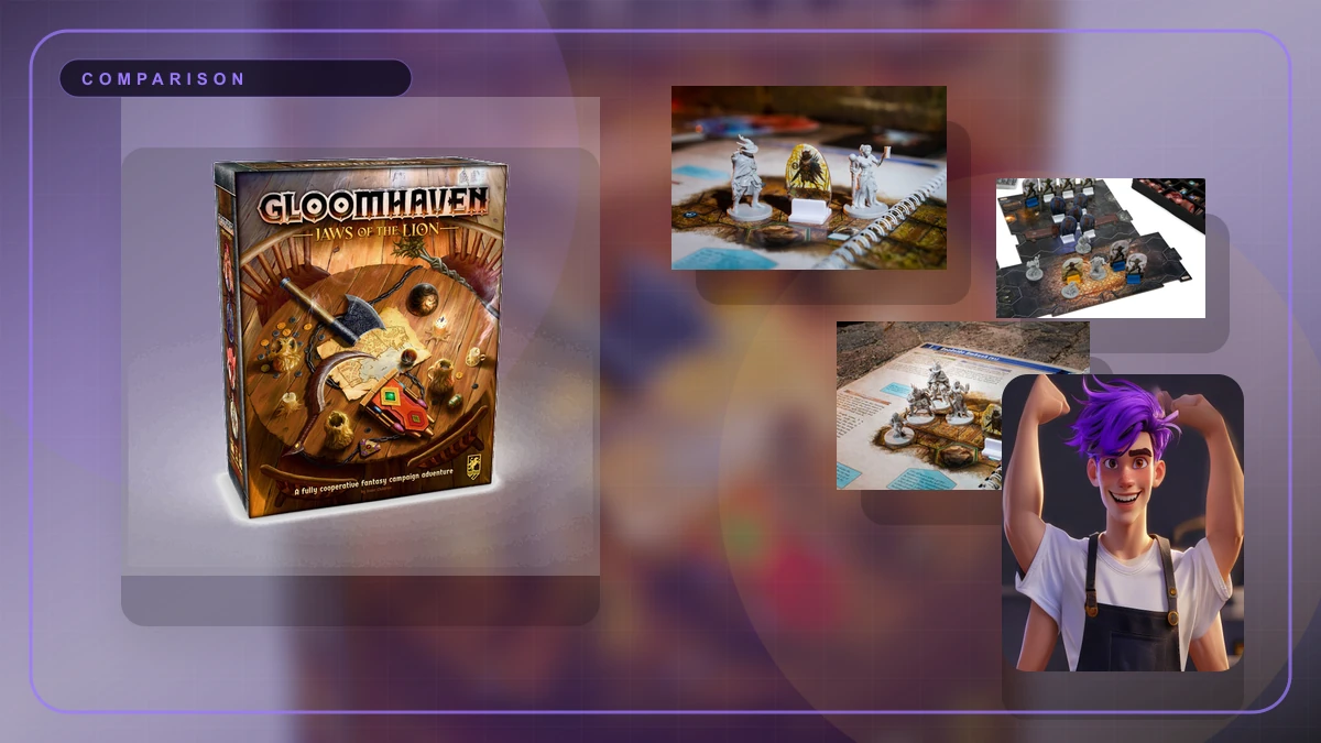 Gloomhaven vs Frosthaven vs Jaws of the Lion: Which Campaign Crawler to Start With