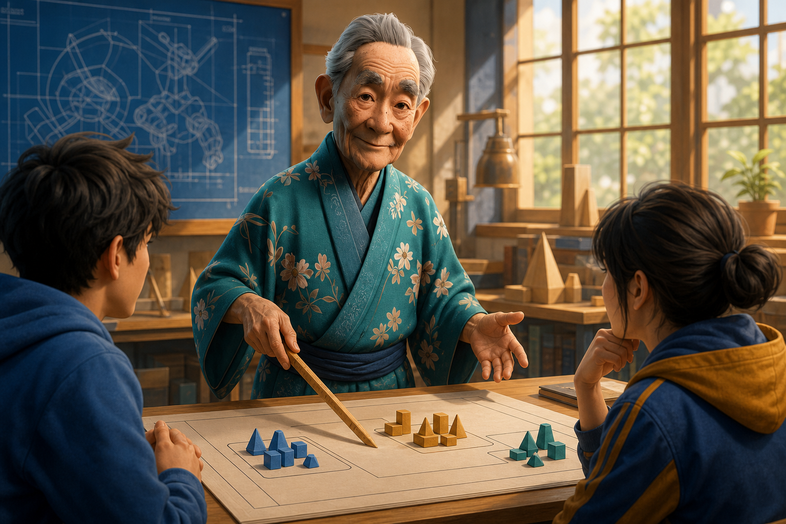 Kenji, The Sensei — instructional