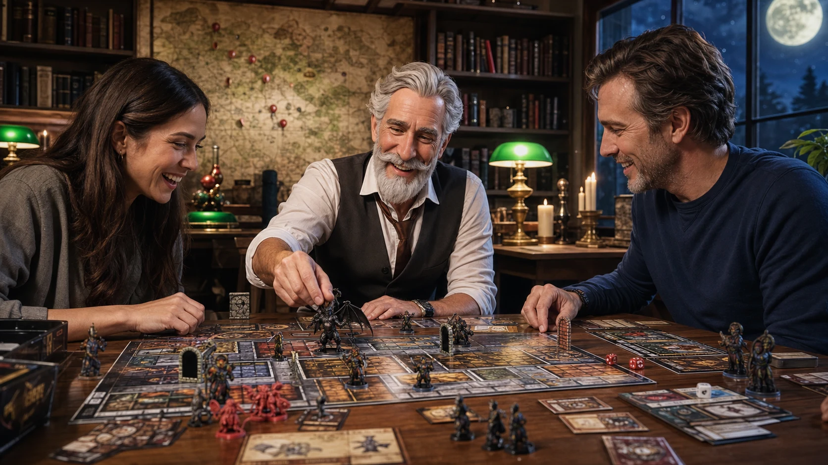 Robert, The Keeper — side-by-side table clinic with components in use