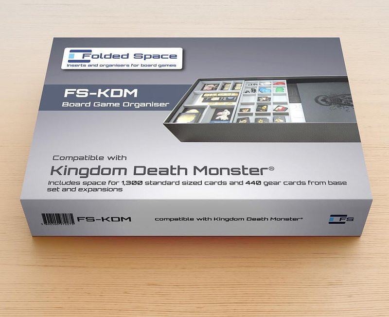 Folded Space Insert for Kingdom Death: Monster