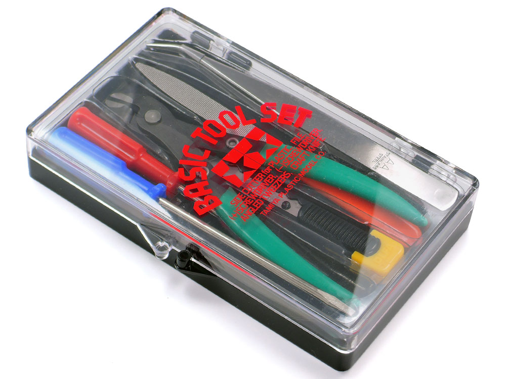 Hobby Starter Kit (plastic cement + clippers + hobby knife)