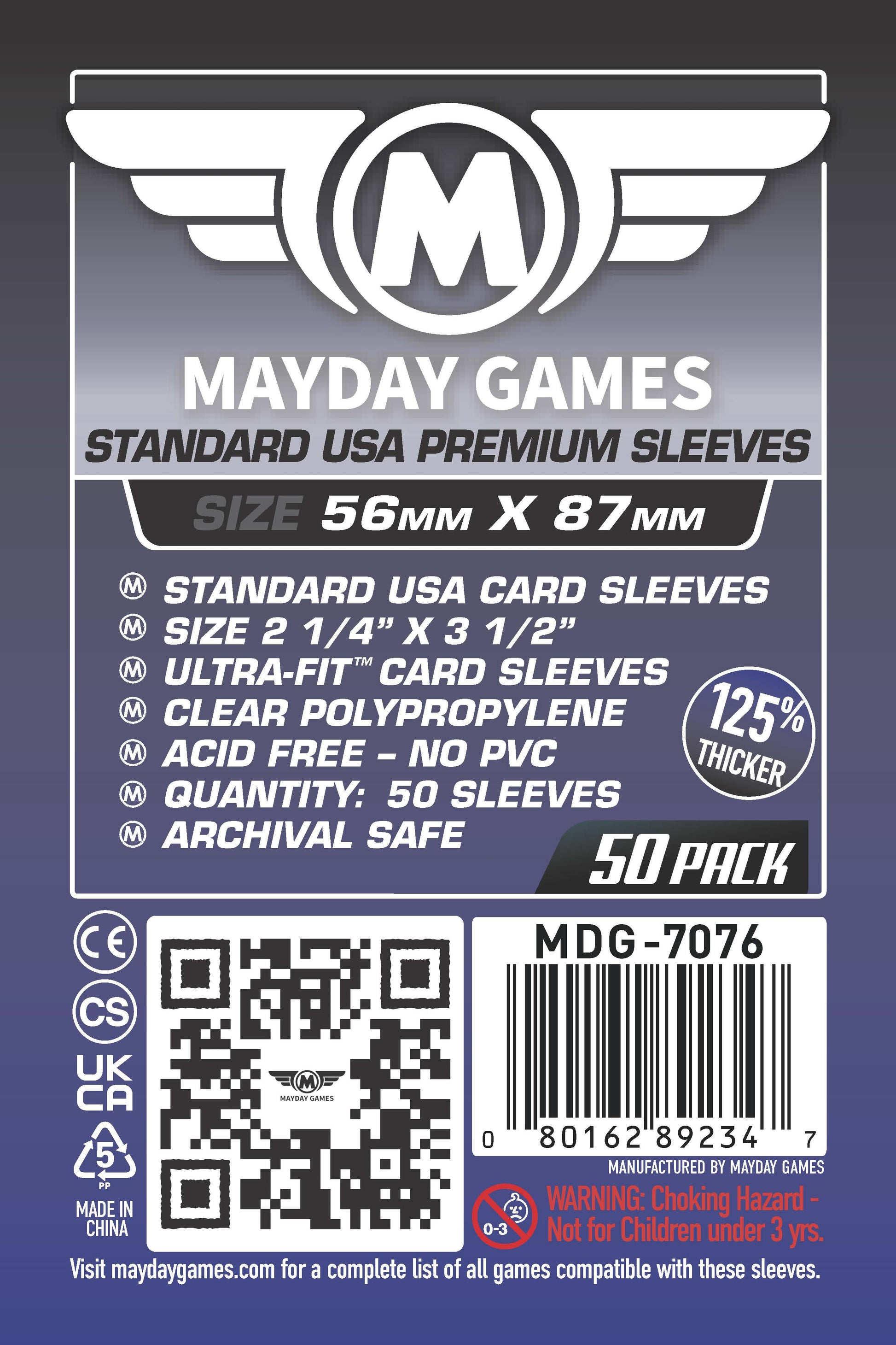 Multi-Size Card Sleeves (standard + small/mini)