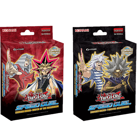 Speed Duel Starter Decks (Match of the Millennium / Twisted Nightmares)