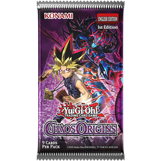 A current core Booster set (Burst Protocol / Chaos Origins)