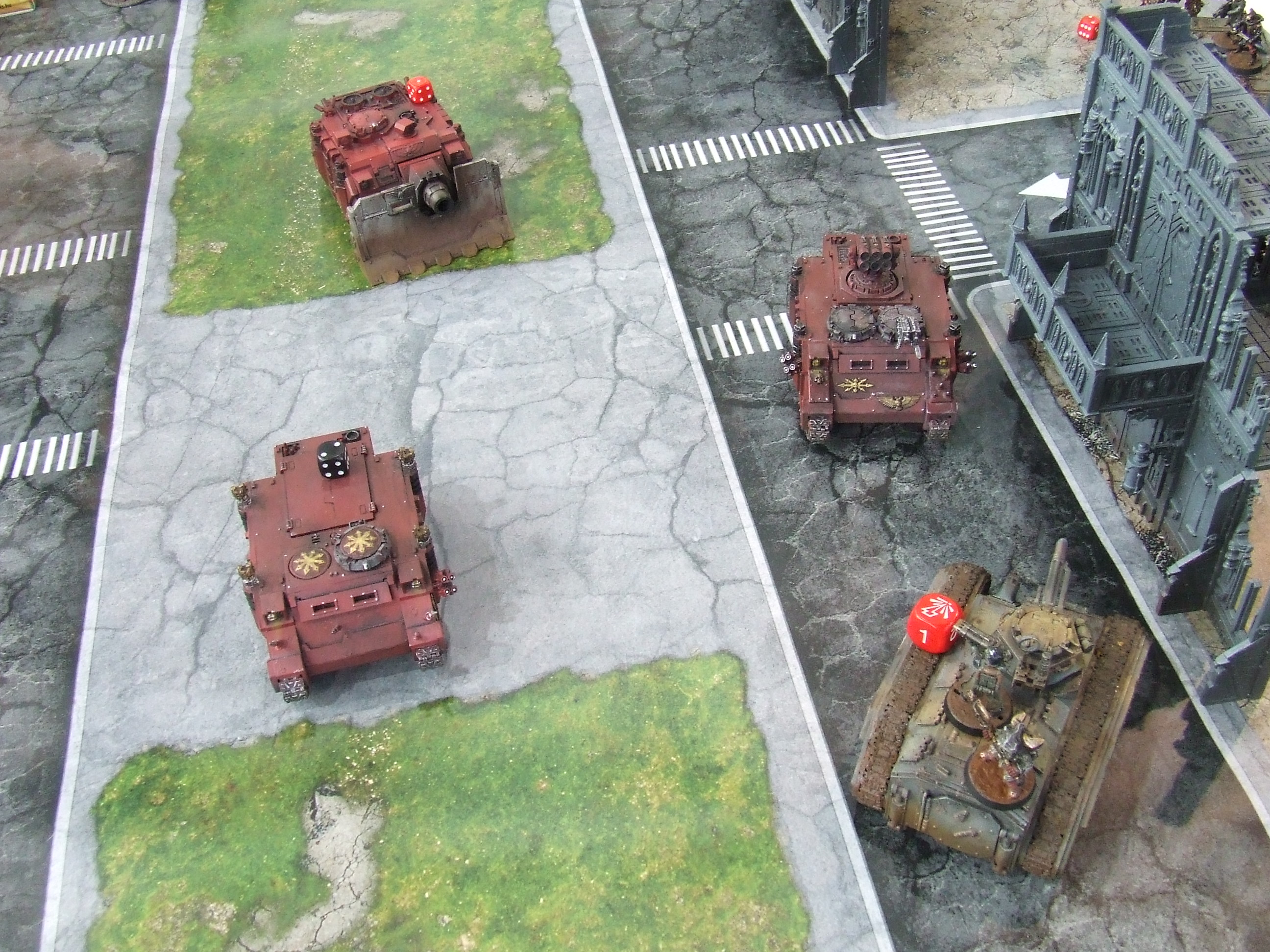 Painted Warhammer 40,000 miniatures