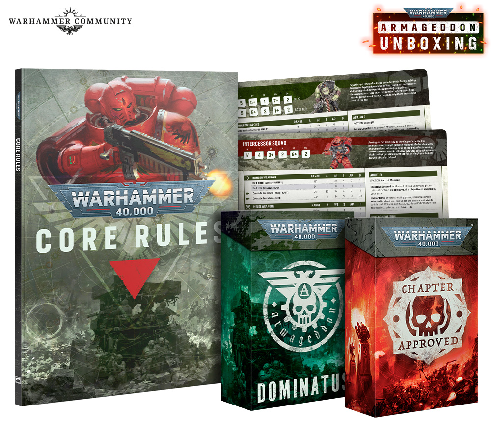Warhammer 40,000 Armageddon launch box contents