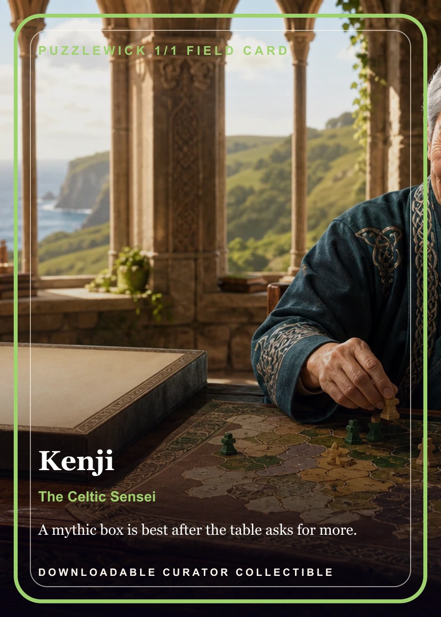 Kenji, The Sensei