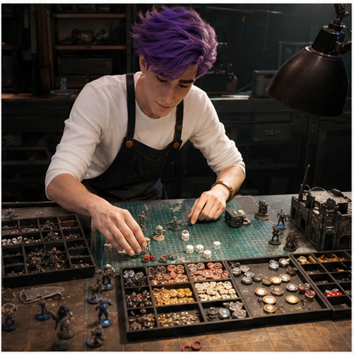 Dax, The Critic — demonstrating the core turn with the game staged clearly