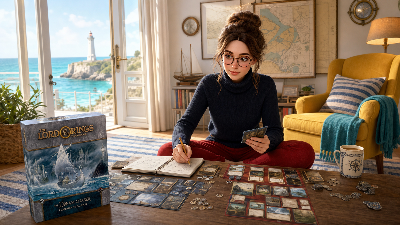 Margo, The Archivist — harbor-side solo archive