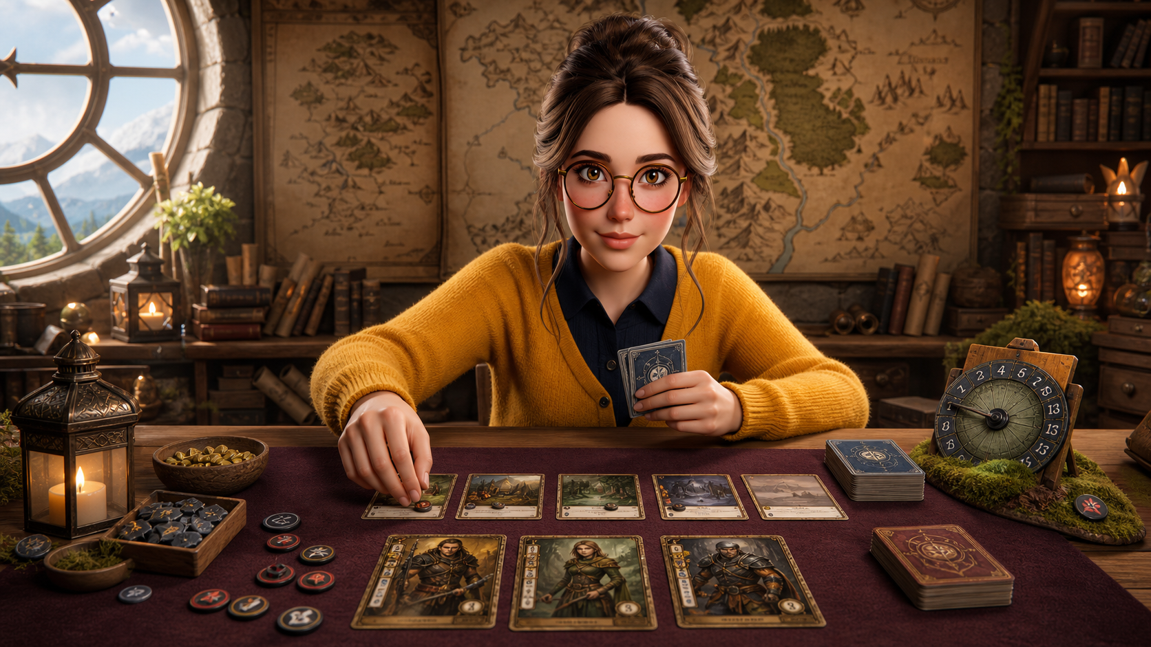 Margo, The Archivist — focused