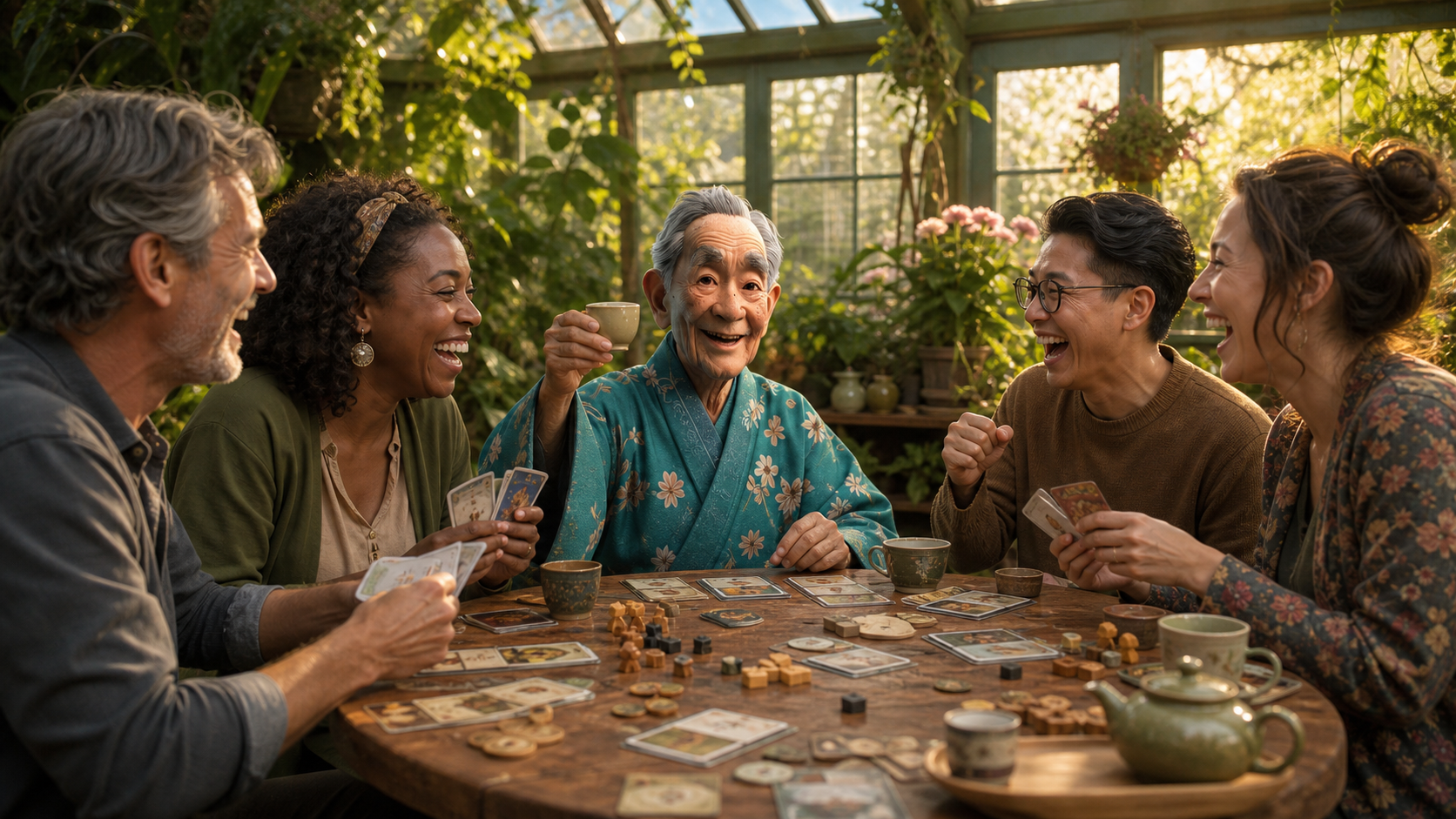 Kenji, The Sensei — joyful