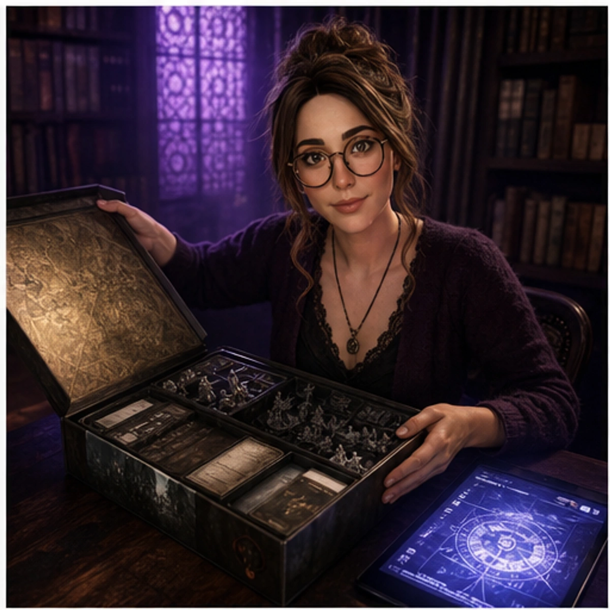 Margo, The Archivist — opening the right box for a first session