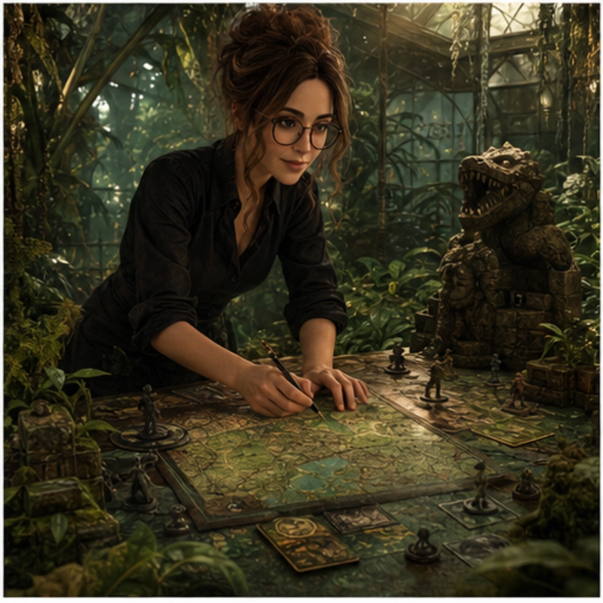 Margo, The Archivist — hosting the first complete game with a readable table