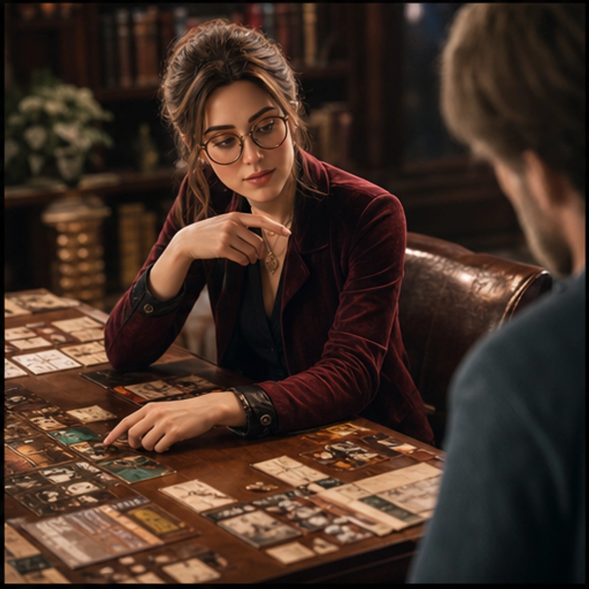 Margo, The Archivist — hosting the first complete game with a readable table