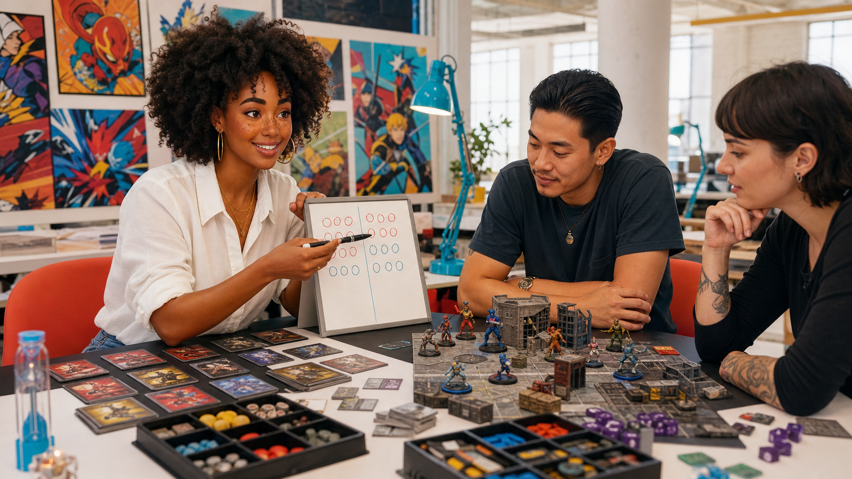 Imani, The Connector — print-studio decision clinic
