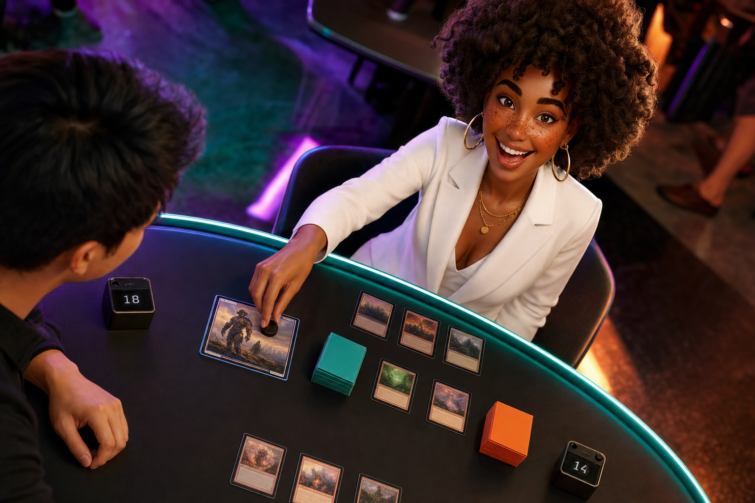 Imani, The Connector — delighted