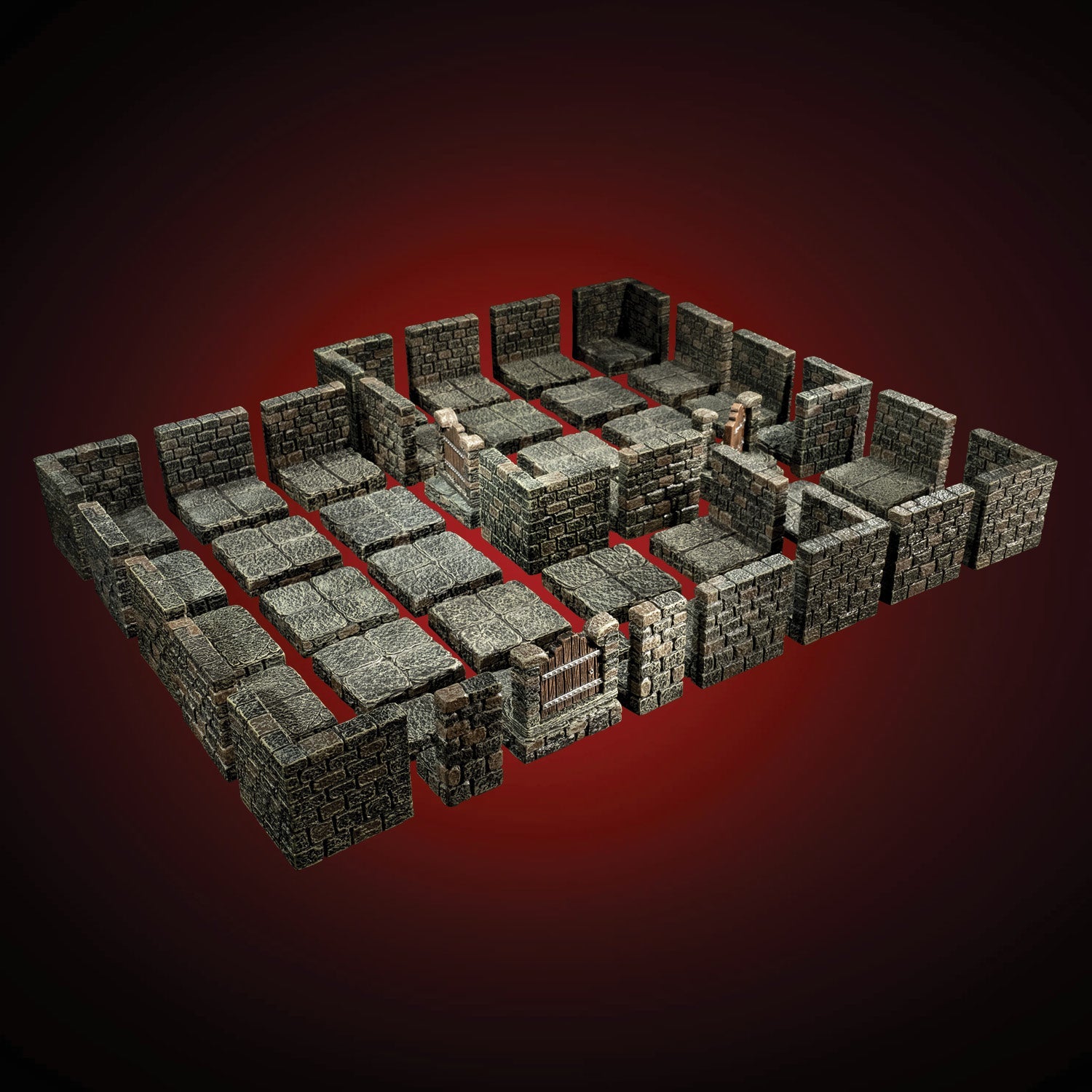 Dwarven Forge Classic Dungeon Core Set (Painted)