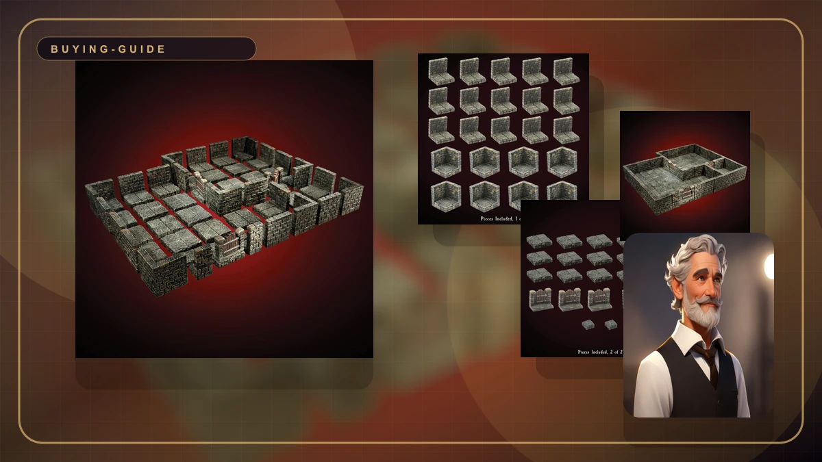 Modular Terrain Systems for Wargaming: Dwarven Forge, Mantic & Battle Systems