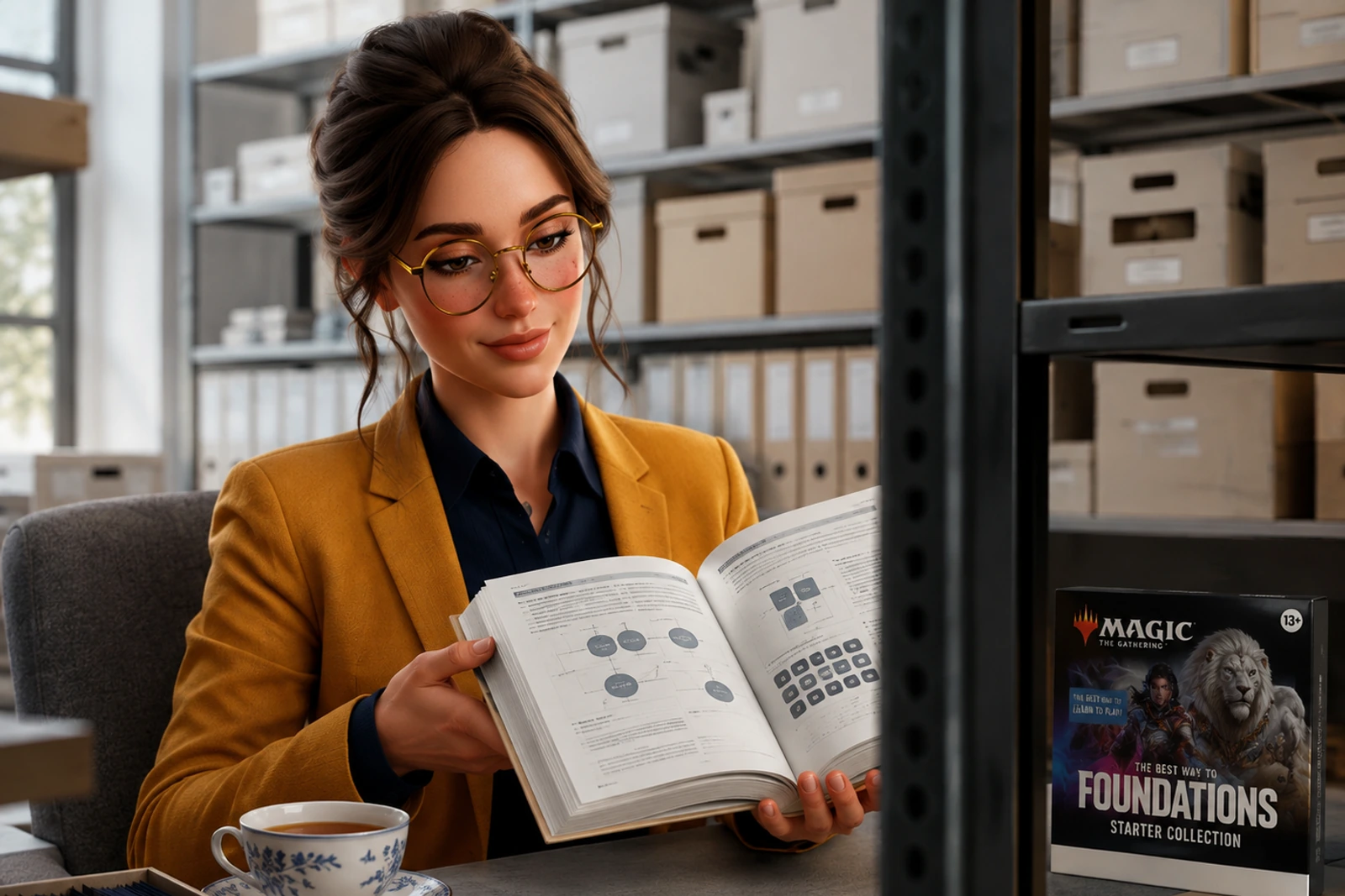 Margo sorts wildcard tokens into reusable, essential and narrow archive drawers.