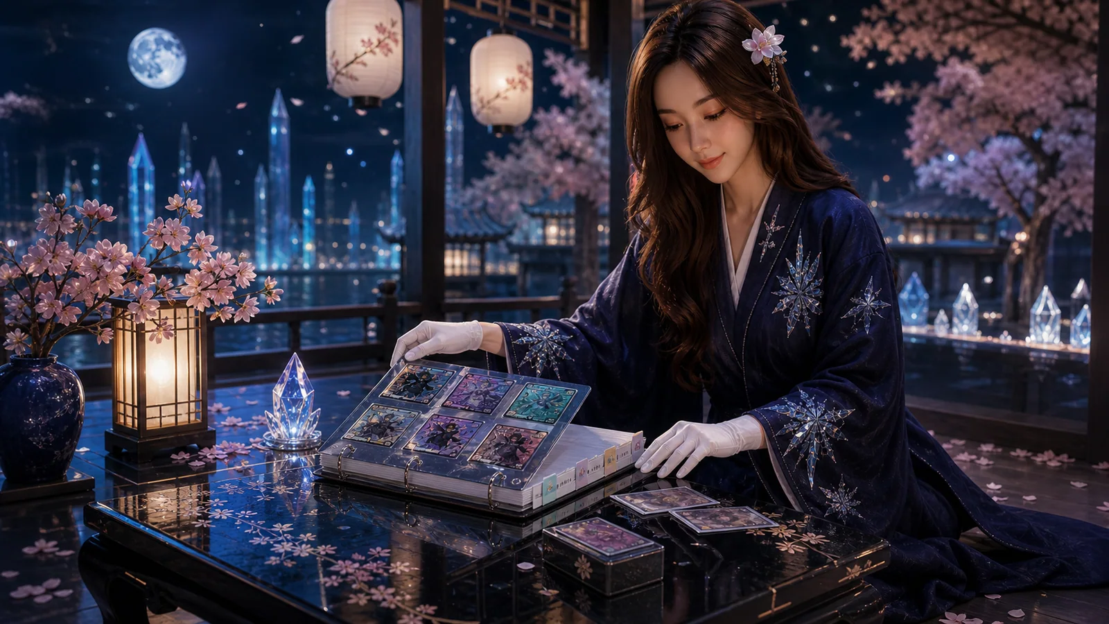 Yumi, The Hostess — late-night binder curation