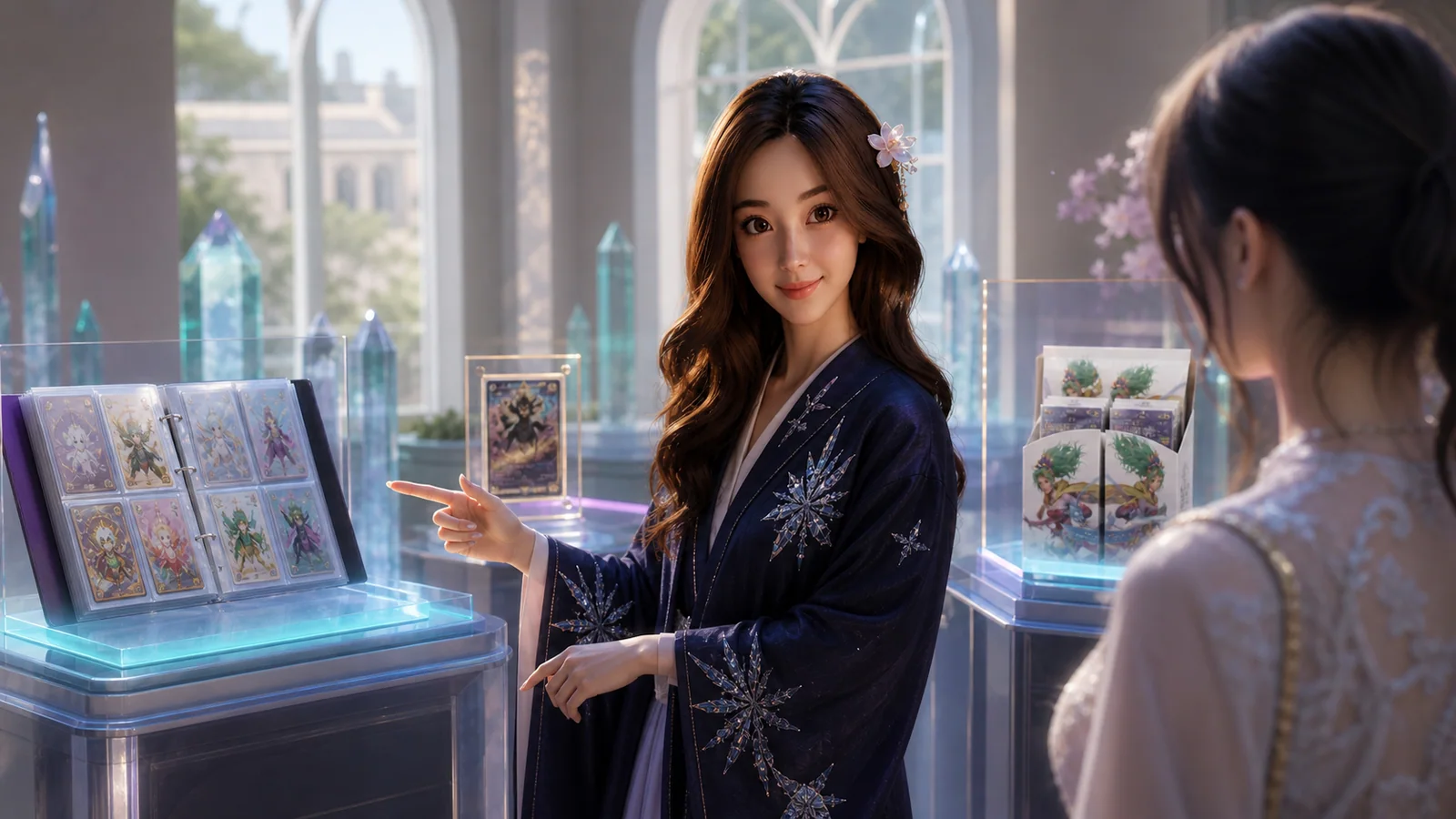 Yumi, The Hostess — calm protection lesson