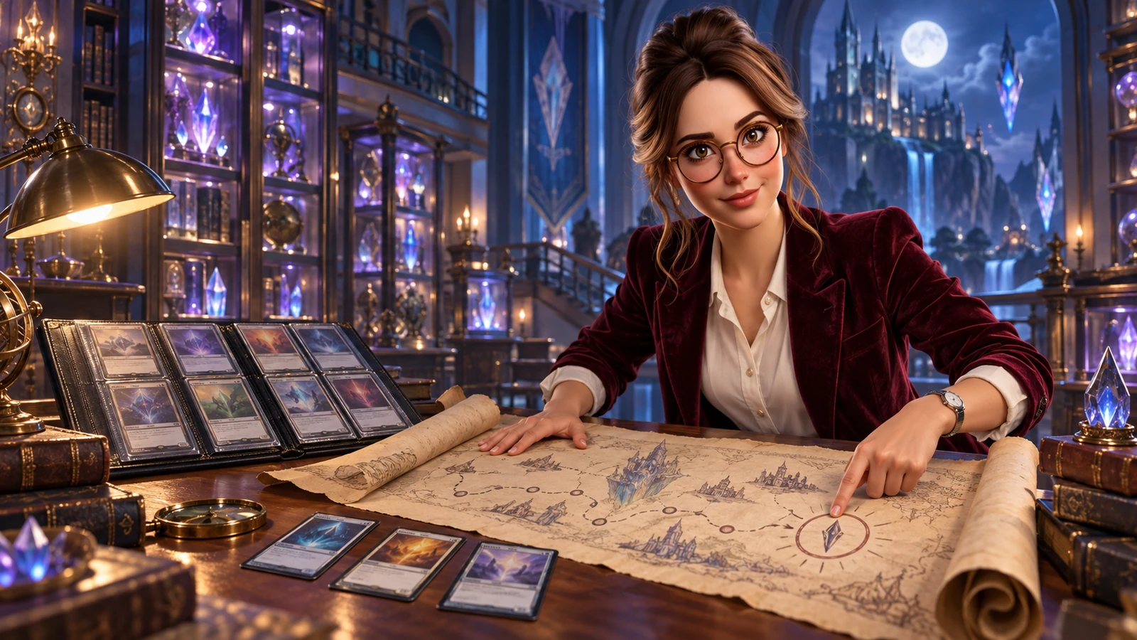 Margo, The Archivist — victorious archive cartographer