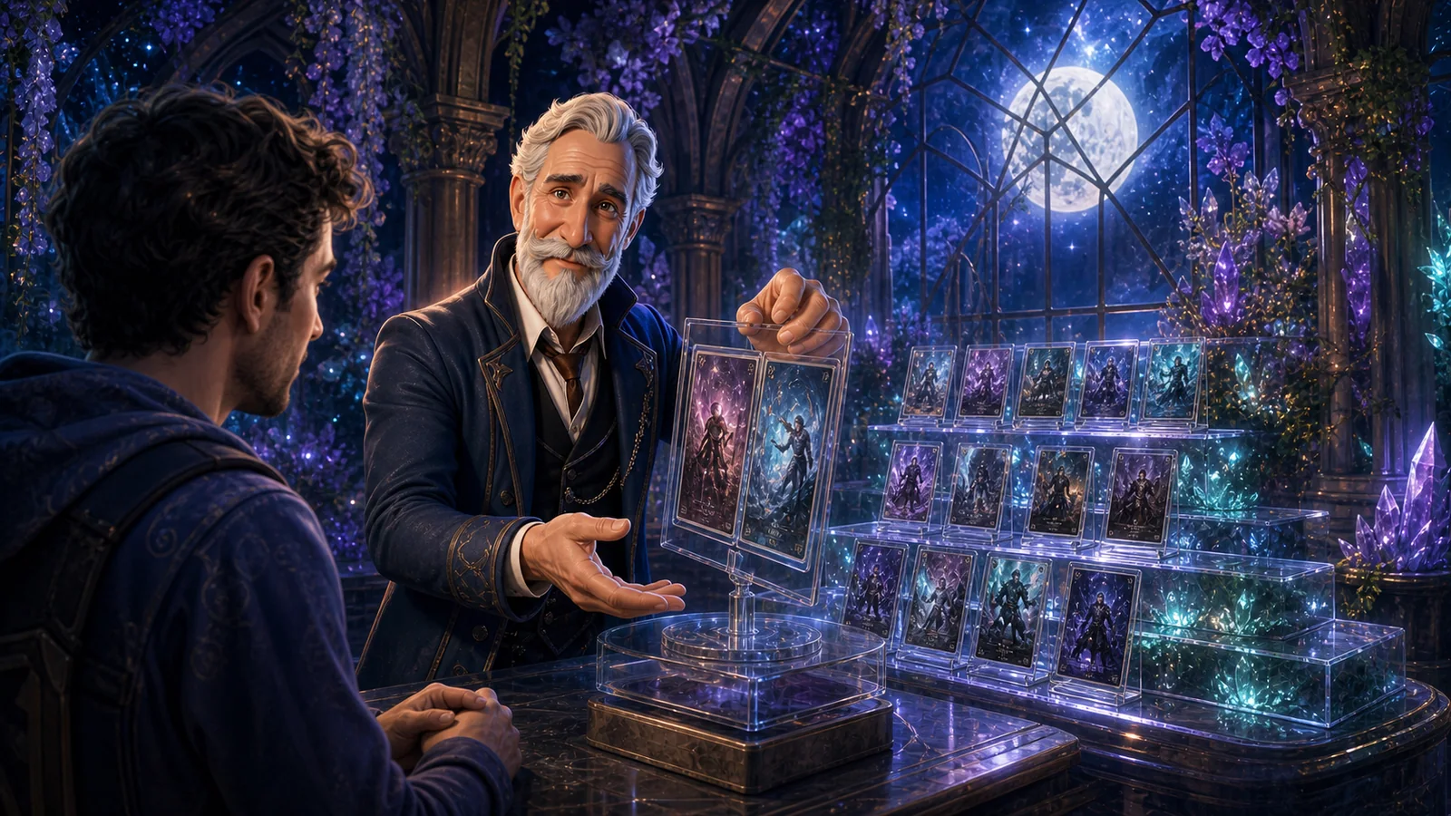 Robert, The Keeper — precise transformation demonstration