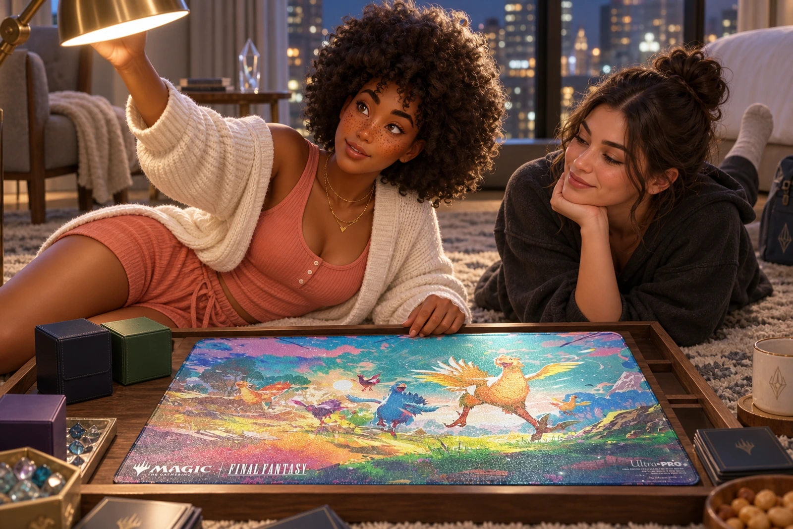 imani demonstrates the section’s decision at a distinct Magic table