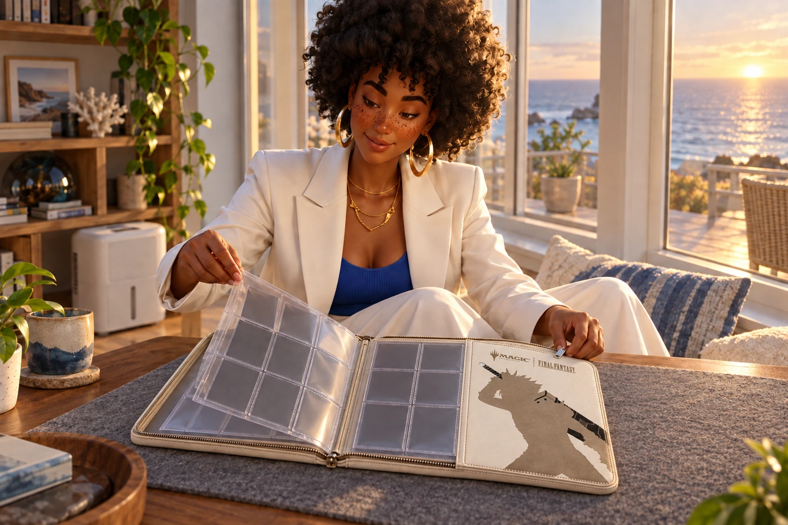 imani demonstrates the section’s decision at a distinct Magic table