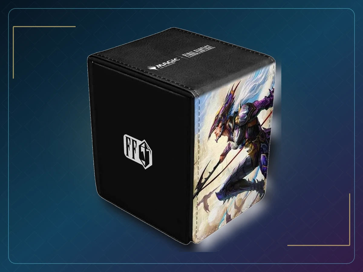 Final Fantasy Kain Alcove Flip Deck Box, exact product listing photograph