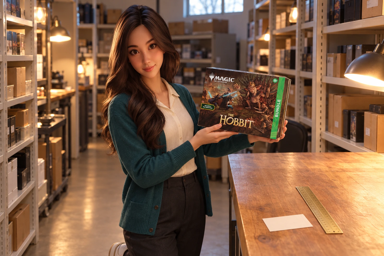 yumi demonstrates the section’s decision at a distinct Magic table