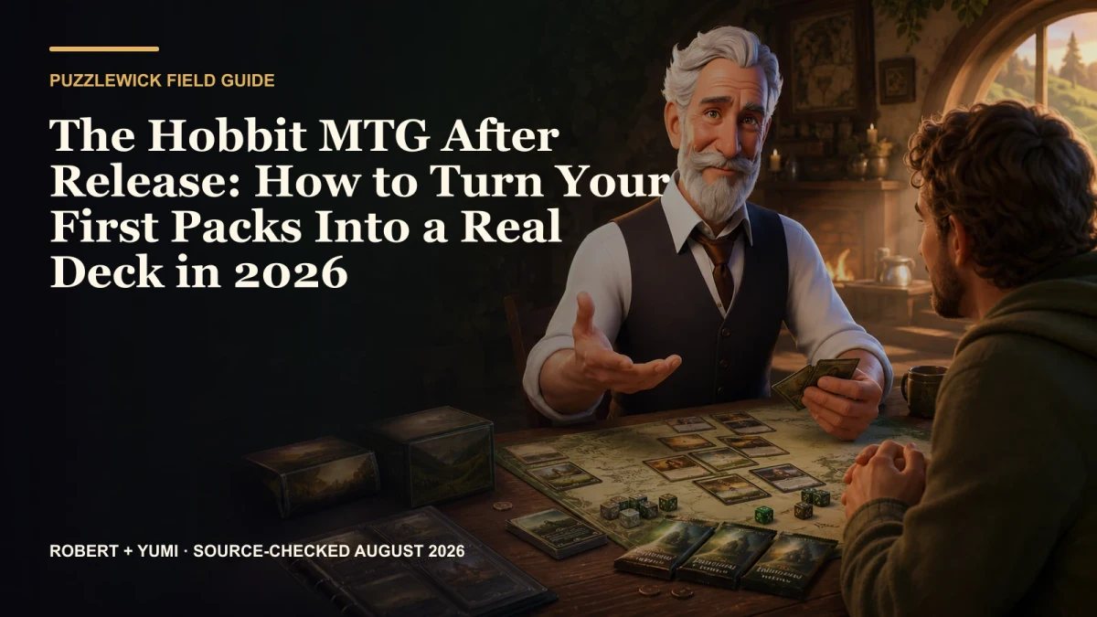 The Hobbit MTG After Release: How to Turn Your First Packs Into a Real Deck in 2026