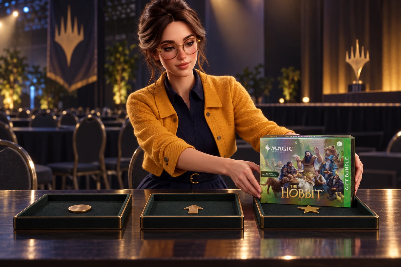margo demonstrates the section’s decision at a distinct Magic table