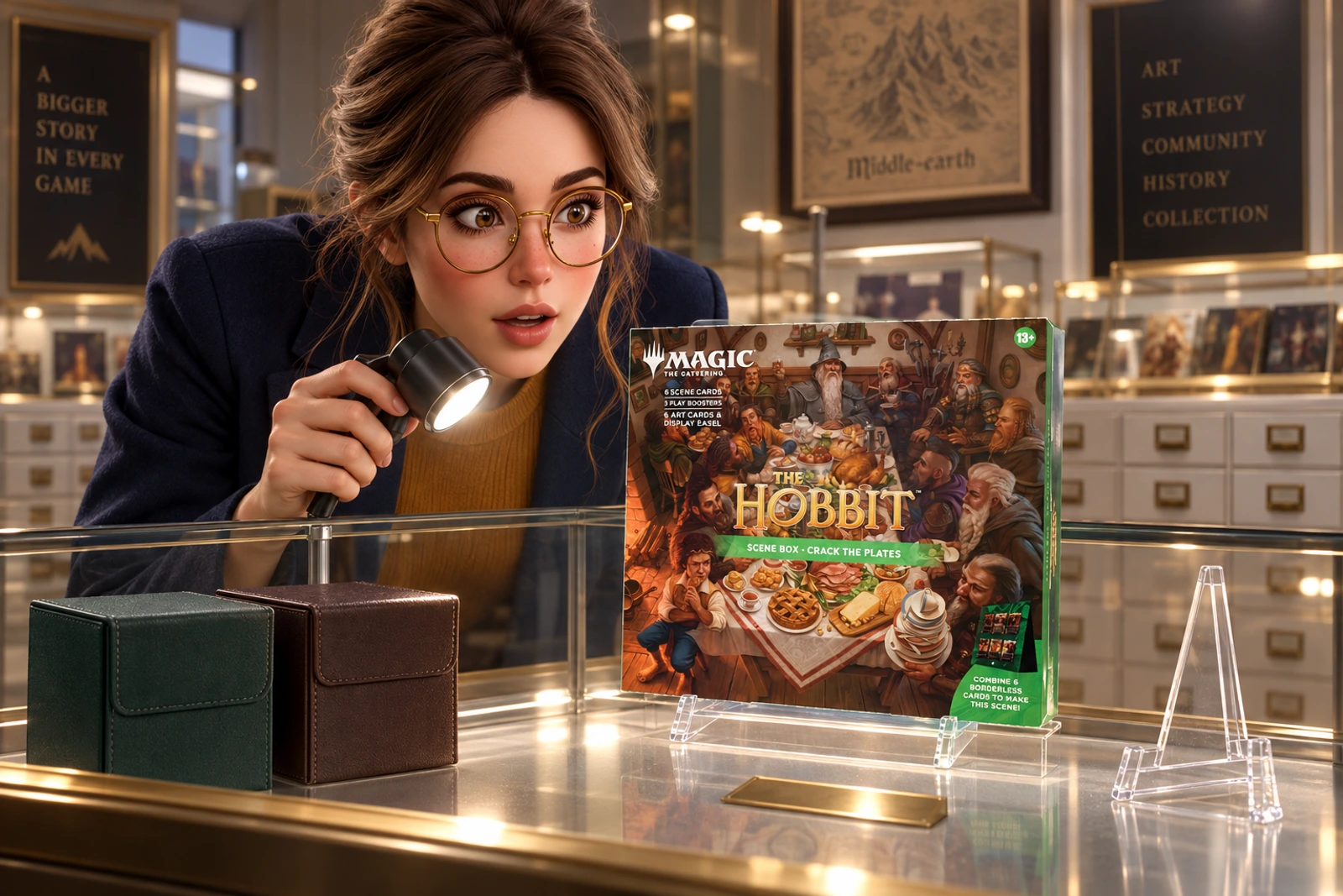 margo demonstrates the section’s decision at a distinct Magic table