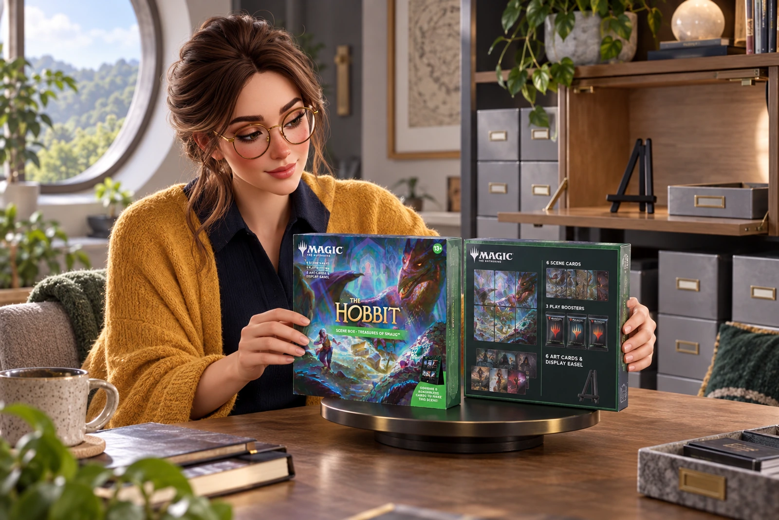margo demonstrates the section’s decision at a distinct Magic table